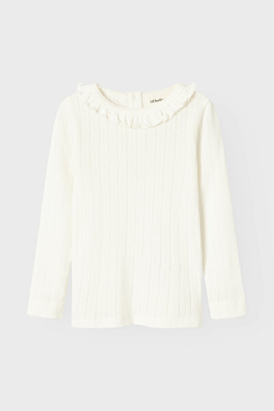 Lil' Atelier Mini Oberteil mit langen Ärmeln Slim Fit