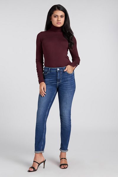 Guess 1981 Model Skinny Eco Recy Co Etosha Ss Indigo