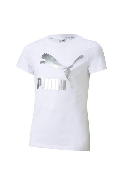 Puma Puma White Logo Coloured T-Shirt