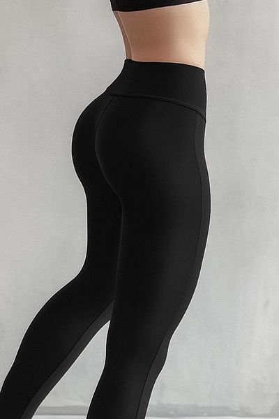 Trendyol Collection Schwarze, elastische, dehnbare Strickleggings mit hoher Taille und elastischem Bund TWOAW20TA0087