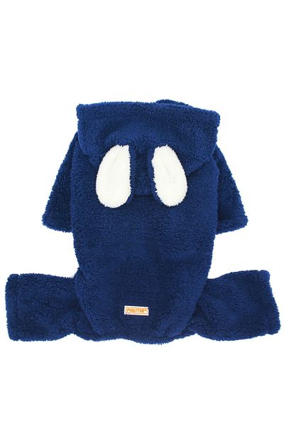 Pawstar Navy Blue Tapeti Cat Dog Jumpsuit Cat Dog Outfit