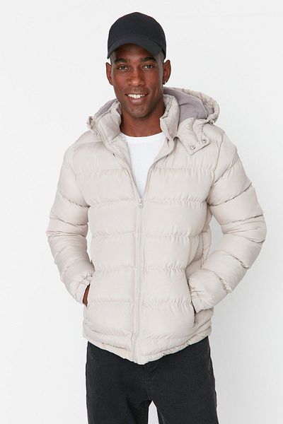 Pierre cardin hooded bubble jacket mens online