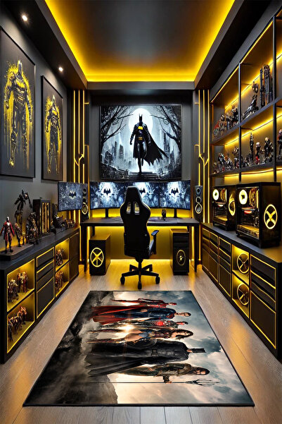 THEMODERNHANE Kaymaz Makinede Yıkanabilir Gaming Oyuncu Playstation Xbox Game...