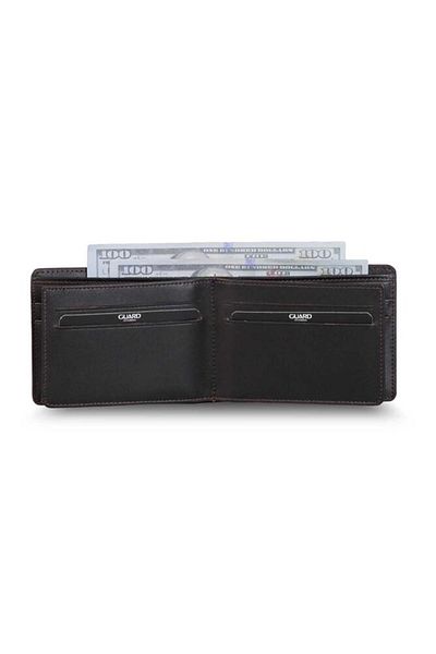 GUARD Brown Leather Men's Wallet