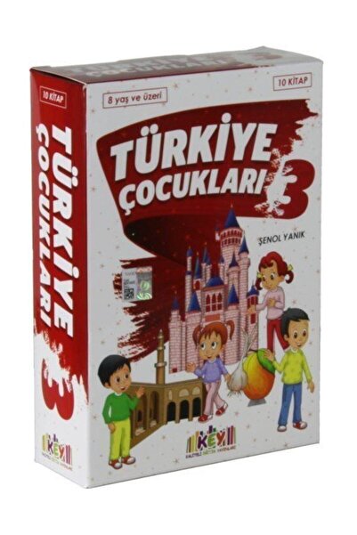Kaliteli Eğitim Yayınları Türkiye Çocukları Set 3 (10 KİTAP DEĞERLENDİRME TES...