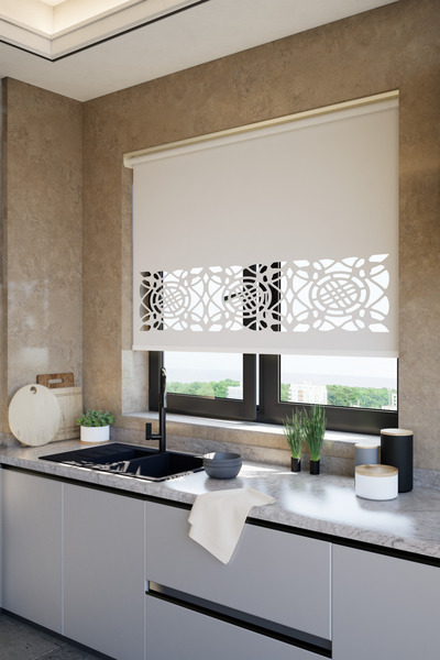 Genel Markalar 808 Group Lazer Kesim Mat Stor Perde, Lazer Kesimli Klasik Ser...