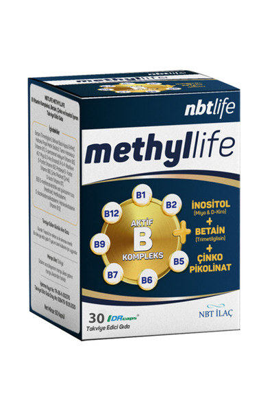 Nbt İlaç Nbtlife Methyllife 30 Capsules