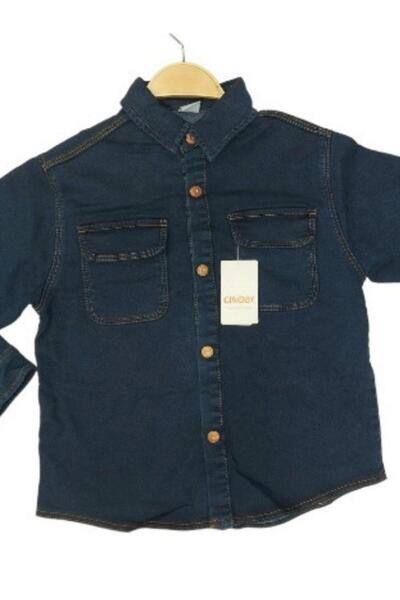 Çikoby Boy's Comfortable Fit Soft Textured Buttoned Jacket