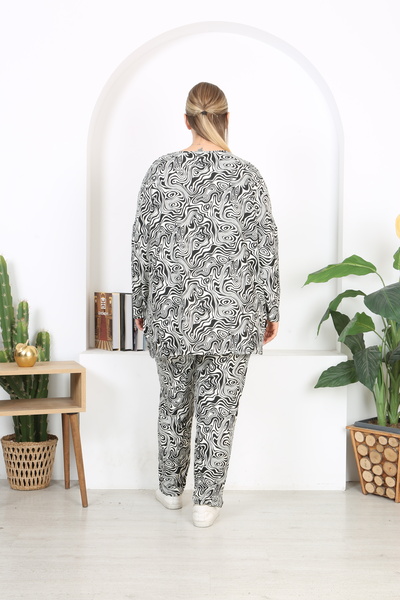 XL Modam Κοστούμι Lycra με κάτω και επάνω σχέδιο