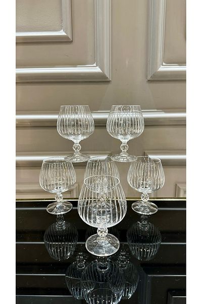 Bohemia Crystal Cutting Handcrafted Plain Coffee Side Water Cup