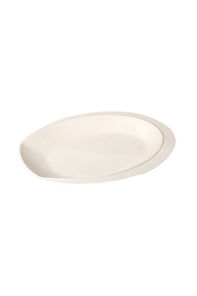Dania Porcelain Service Plate White 62x41cm