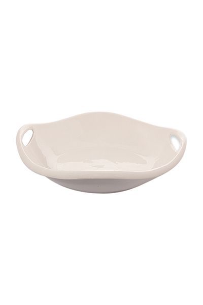 Dania Porcelain Service Plate White 45x40cm