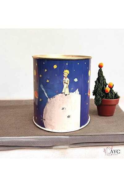 AYC HOME Küçük Prens Desenli Silindir Kumbara
