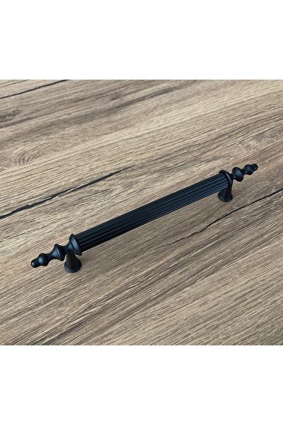 KOLDOOR Mobilier negru mat Dulap Bucătărie Mâner sertar 224mm (22,4cm) 5 buc