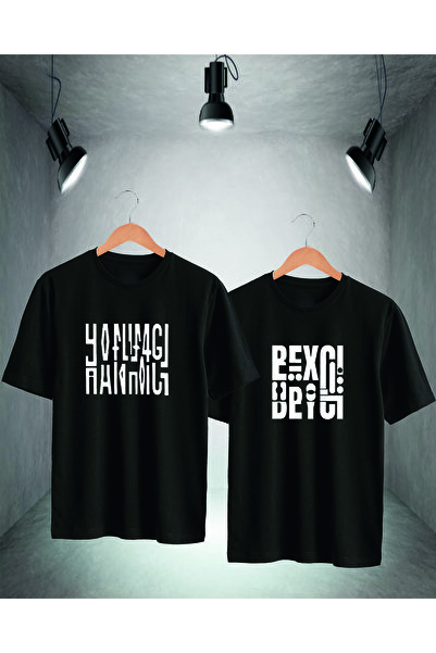 donamod تيشيرت قطني مطبوع عليه صورة هانمجي-بيجي من دير كومبيني، مقاس كبير (قط...