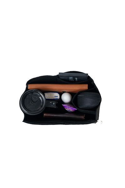 MARJİNAL W CLUB Black Double Drinker Standard Bag - Organizer Inside