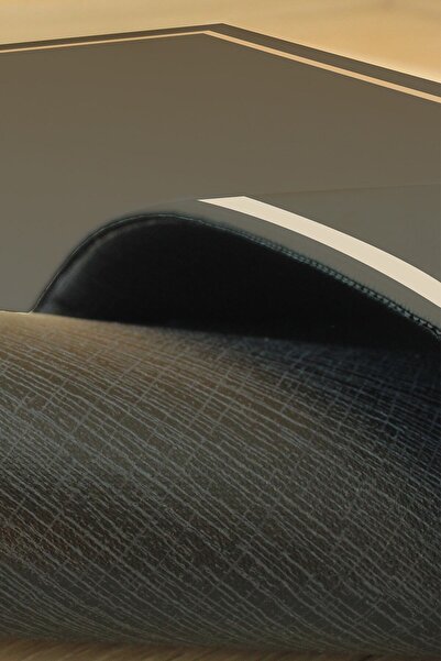 KARNAVAL HOME Volonte Argaç Seri Odin Füme Geometrik Desen Lüks Bordürlü Mode...