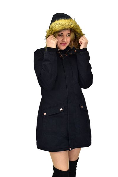 DYNAMO Women's Sports Canvas Hooded Parka M5300 Bgl-St03986