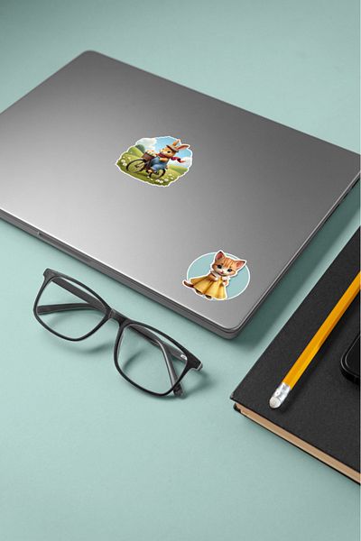 Major Selection Πακέτο αυτοκόλλητων Rabbit Family /bullet Journal Notebook Αυτοκόλλητο Ατζέντα Αυτοκόλλητο Laptop