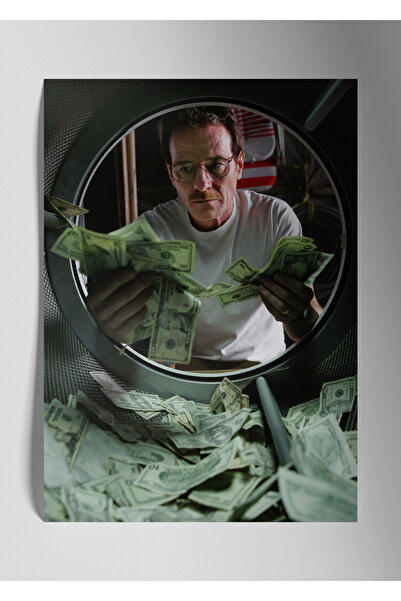 DekorHane Breaking Bad - Μεταλλική εκτύπωση τοίχου - Walter White