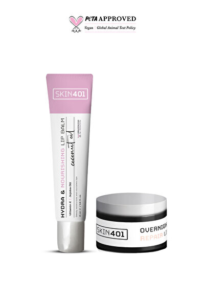 Skin401 Canlı ve Parlak Dudak Kombusu Bakım Seti