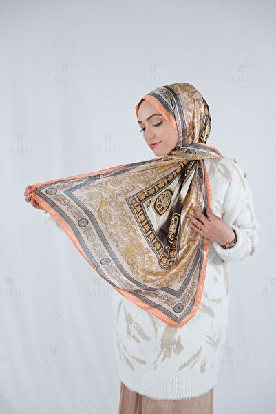 MODA VUAL İPEK ŞAL BEJ