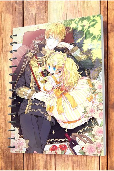 nihonwosekai Wmmap Who Made Me a Princess Anime Manhwa A5 Boy Spiral Notebook 50 Sheets