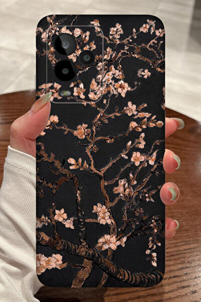 General Mobile GM 24 Pro Van Gogh Tablo Desenli Kamera Korumalı HD Baskılı Si...