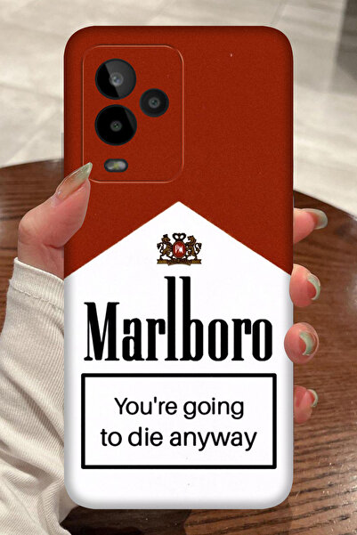 General Mobile GM 24 Pro Sigara Paketi Desenli Kamera Korumalı HD Baskılı Sil...