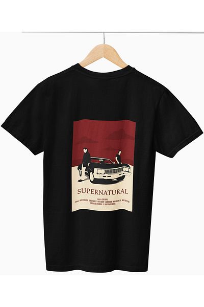 VON LABAS TRIOC UNISEX OVERSIZE IMPRIMAT SUPERNATURAL