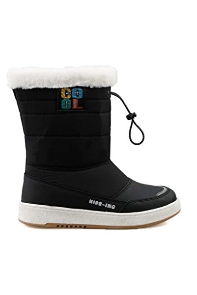 Kocamanlar Ayakkabı Cool Havana Unisex Çocuk Kar Botu SİYAH