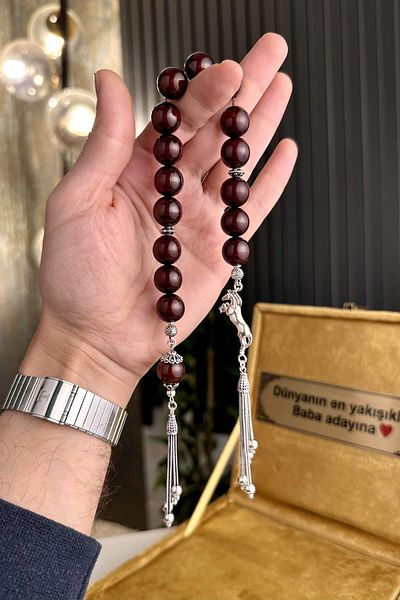 dergah tesbih تصميم فضي Zaza Rosary من Şahin Ağanın