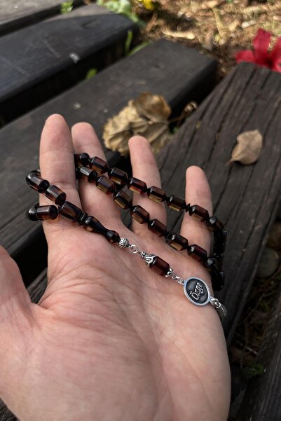 dergah tesbih Trend Şeffaf Su Yeşili Gümüş Tasarım İsimli