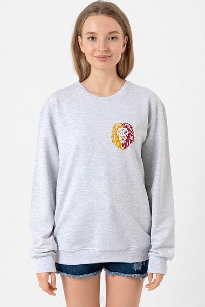 Tshirthane Yellow Red Leon Grimelange Women's 2Ip Sweatshirt
