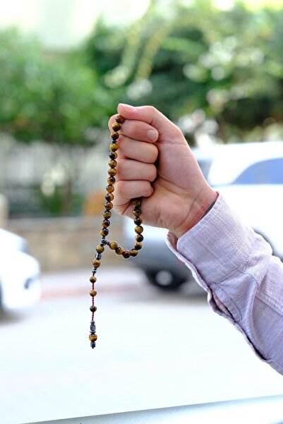 dergah tesbih سبحة عين النمر الطبيعية الأصلية