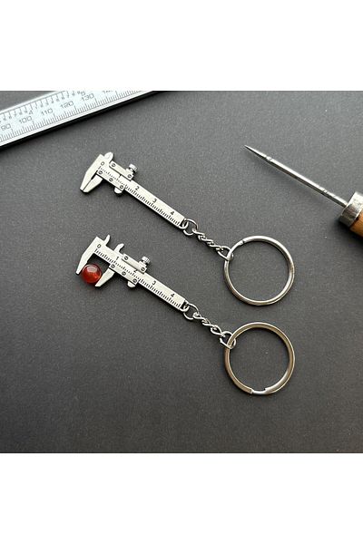 dergah tesbih Caliper Keychain 2 Pieces