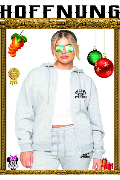 HOFFNUNG Комплект от еластични суичъри с прекалено голям размер за мъже и жени