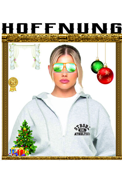 HOFFNUNG Комплект от еластични суичъри с прекалено голям размер за мъже и жени