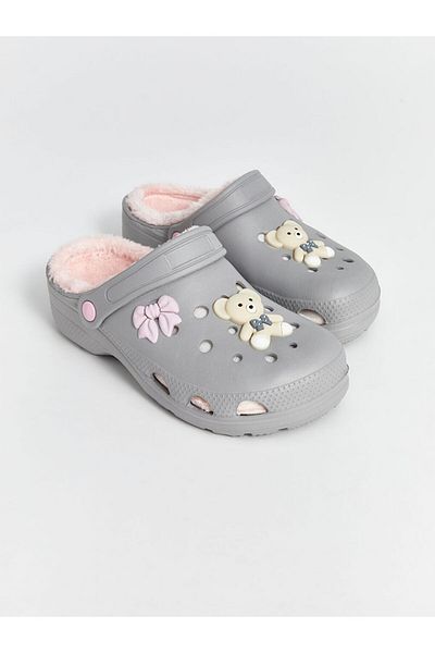 LC Waikiki Teddy Bear Printed Women's House Slippers