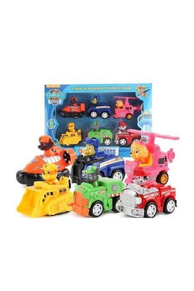 Brother Toys لعبة الكلاب المنقذة، مجموعة من 6 أدوات للكلاب والمهام