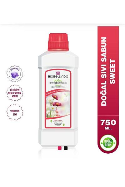 BioBellinda Natural Liquid Soap with Sweet Flower Scent - Konstantre