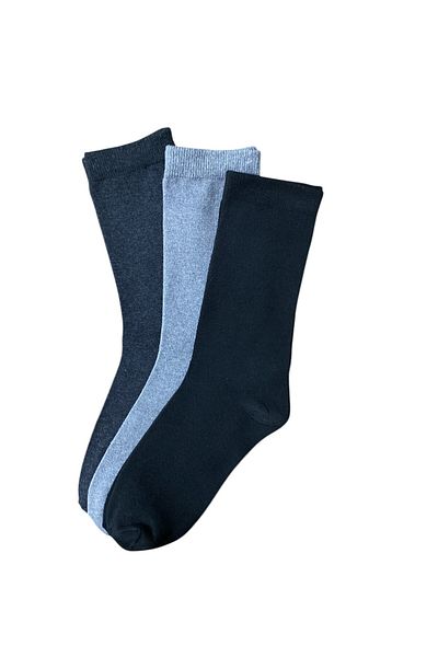 Line Smart 6 Pack Men's Cotton Soft Breathable Durable Socks