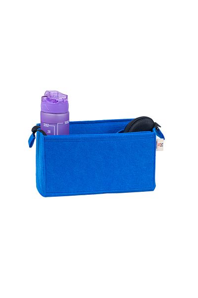 MARJİNAL W CLUB Saks Blue Colored Fixed Zipper Bag Organizer