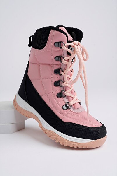 epaavm Yandan Fermuarlı Pudra Çocuk Bot