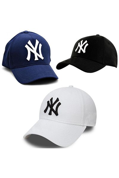 Takı Dükkanı Garson Boy 1 Black 1 White 1 Navy Blue Children's Ny Hat 3 Pieces Cp215