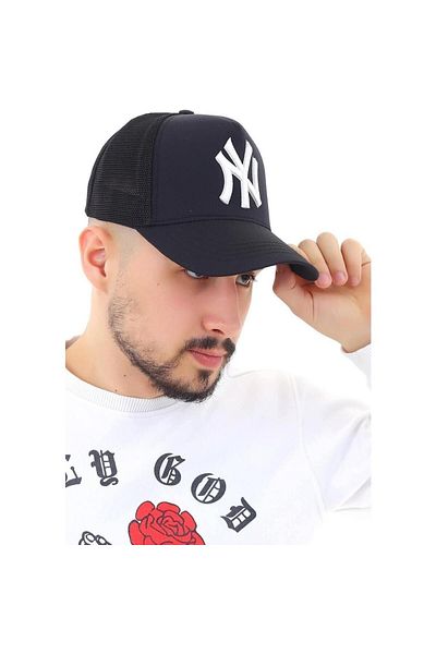 Takı Dükkanı Лятна мрежеста унисекс шапка Ny Cap CP222