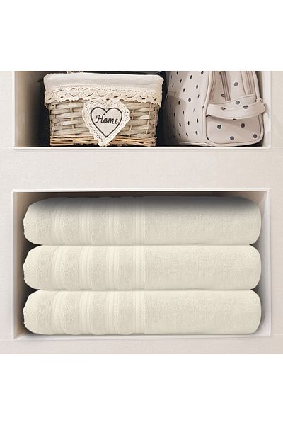Hotel Linen Klub 600-GSM Cotton Terry Bath Towel Set - Soft & Highly Absorbent, Quick-Dry