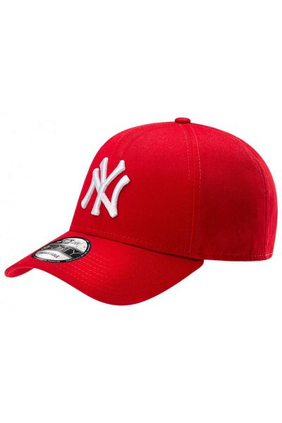 Takı Dükkanı Red Ny Cap White Embroidered Unisex Hat Cp220