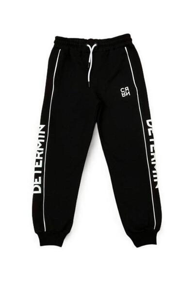 Zekids Set de trening din bumbac pentru băiat, cu fermoar, cu talie elastică