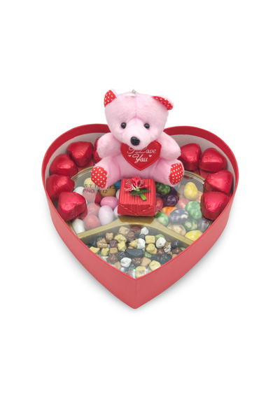 bihediyekutusu Eşe Sevgiliye sevdiklerinize Özel Hediye Anahtarlıklı Kalpli Ç...